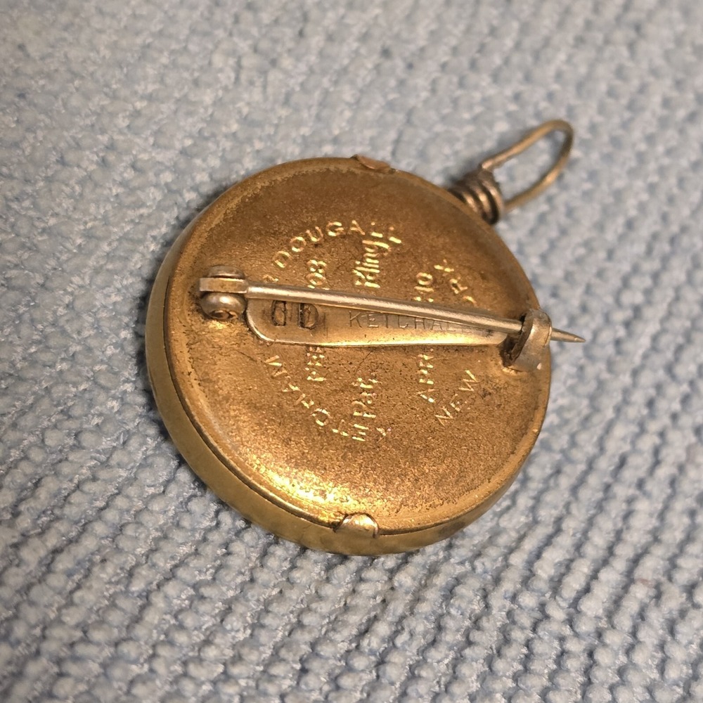 Antique Ketchum & McDougall Retractable Brooch / Pin 1910s - Picture 9 of 14